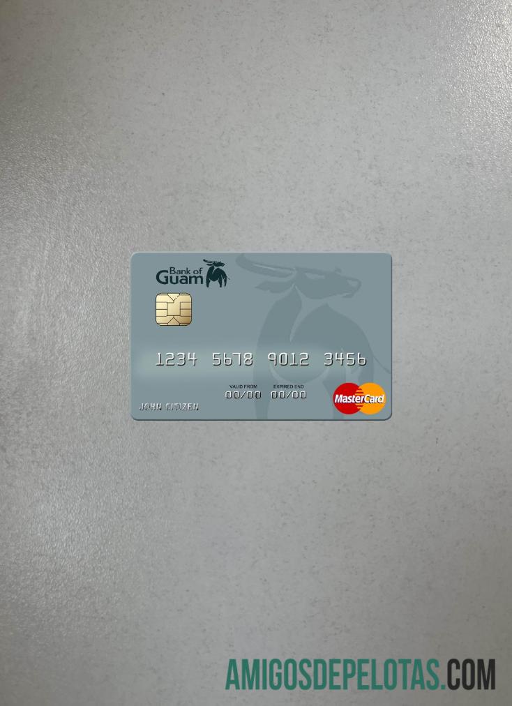 Banco das Ilhas Marshall de Guam Mastercard Photolook Front baixar para verificação
